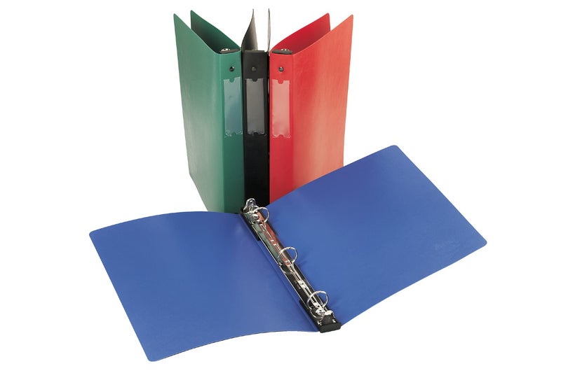 Avery Hanging Storage 3 Ring Binder, 1 Inch Round Rings, 1 Red Binder (14803) - Image 4