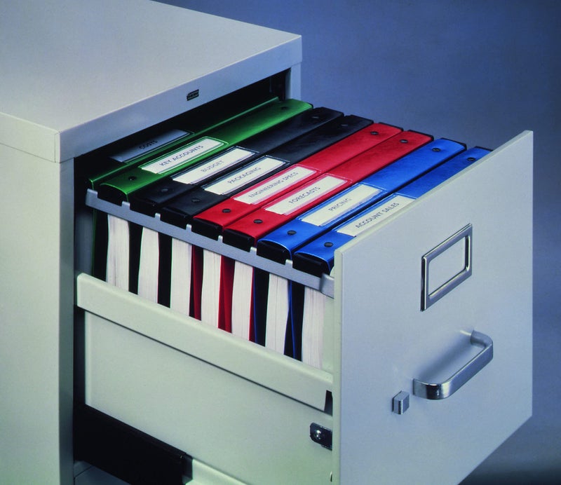 Avery Hanging Storage 3 Ring Binder, 1 Inch Round Rings, 1 Red Binder (14803) - Image 2