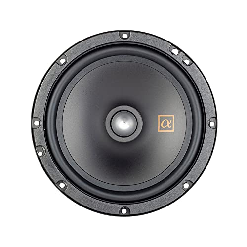Alphasonik 1 Pair of NS650C Neuron Series 6.5" (360 Watts Max for The Pair) 180 Watts Max Per Component 2-Way Component Speaker Set with 1" Silk Dome Tweeter External Crossover Grilles Included - Image 4