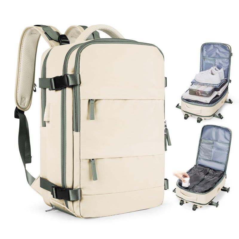 coofay Vacuum Backpack Travel with Pump Vacpack Travel Backpack with Vacuum System Compression Backpacks - Image 2
