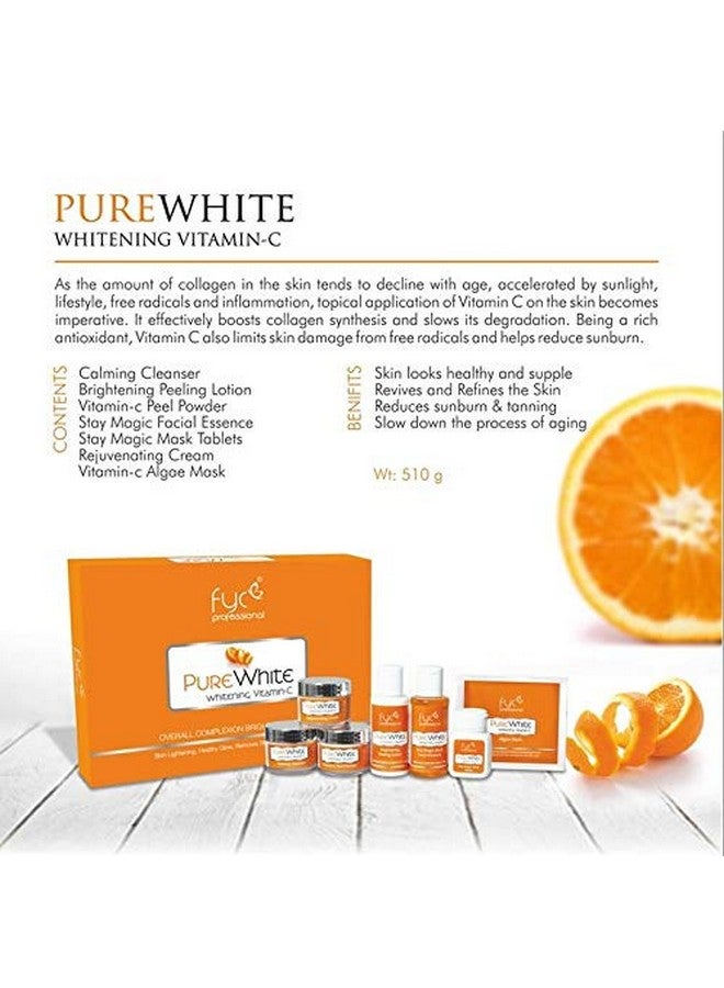 FYC مجموعة فاي سي وايفي لمستحضرات التجميل فيتامين سي الأبيض النقي للوجه - Image 2