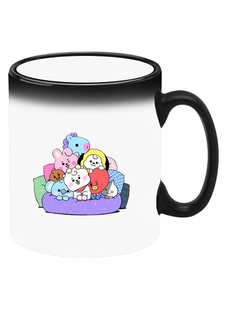 Theodor Color Changing Heat Sensitive Ceramic Mug, Image Revealed When HOT Liquid is Added! cute pets - Image 2