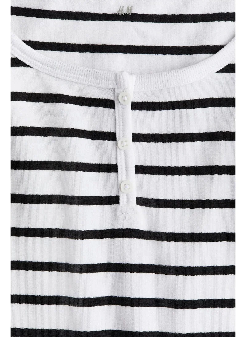 اتش اند ام Long-sleeved jersey top