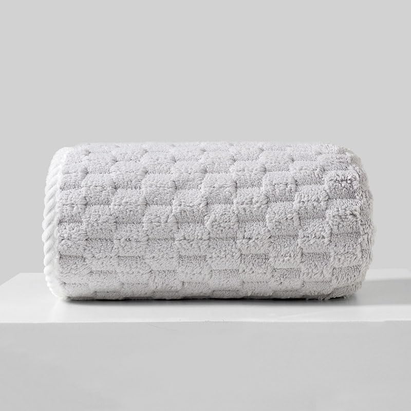 Uber World Microfiber Bath Towel|Large Size Bath Towel|Towels for Bath|Towel for Men |Women Microfiber Bath Towels | Ideal for Bath, Travel, Gym, Beach, Pool, and Yoga | BasketWeave (1)