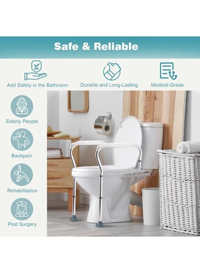 Toilet safety frame, toilet safety bars, assistive handles for the elderly and disabled - Image 5