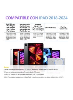 Generic Stylus Pen for iPad 10/9/8/7/6th Generation, iPad Air 5/4/3rd Generation, iPad Mini 6/5th Generation, iPad Pro 12.9/11th Generation, with Tilt and Palm Rejection, Stylus Pen with Magnetic Adsorption for iPad 2018-2022.  - Image 2