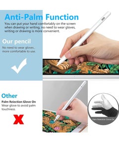 Generic Stylus Pen for iPad 10/9/8/7/6th Generation, iPad Air 5/4/3rd Generation, iPad Mini 6/5th Generation, iPad Pro 12.9/11th Generation, with Tilt and Palm Rejection, Stylus Pen with Magnetic Adsorption for iPad 2018-2022.  - Image 5