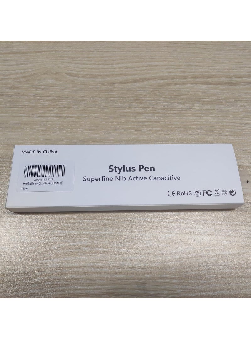 Generic - Stylus Pen for iPad 10/9/8/7/6th Generation, iPad Air 5/4/3rd Generation, iPad Mini 6/5th Generation, iPad Pro 12.9/11th Generation, with Tilt and Palm Rejection, Stylus Pen with Magnetic Adsorption for iPad 2018-2022. - Image 1