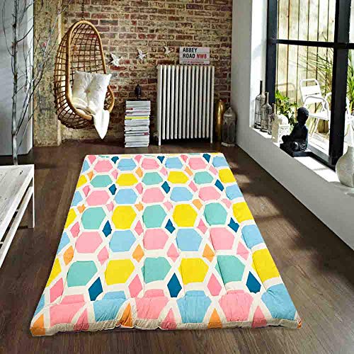 RRC Super Soft 700 GSM Hollow Fiber Filled Mattress Padding/Topper for Comfortable Sleep, 4 Corner Elastic Band King Size 72X78(Inches) 6X6.5(Feet) Mattress Topper - Image 2
