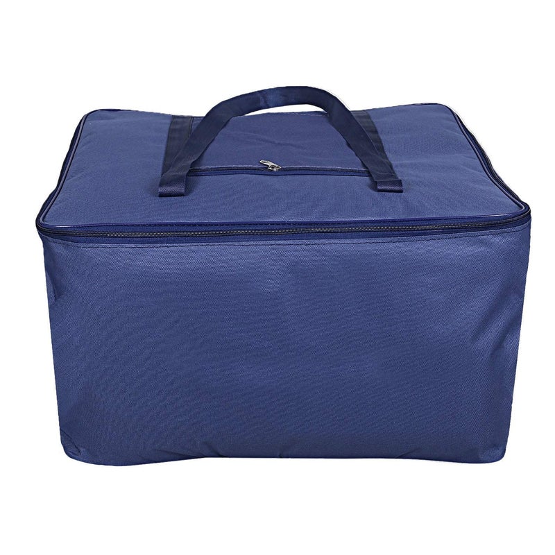 Kuber Industries Rexine Underbed Storage Clothes Bag Blue CTKTC8722 Standard - Image 2
