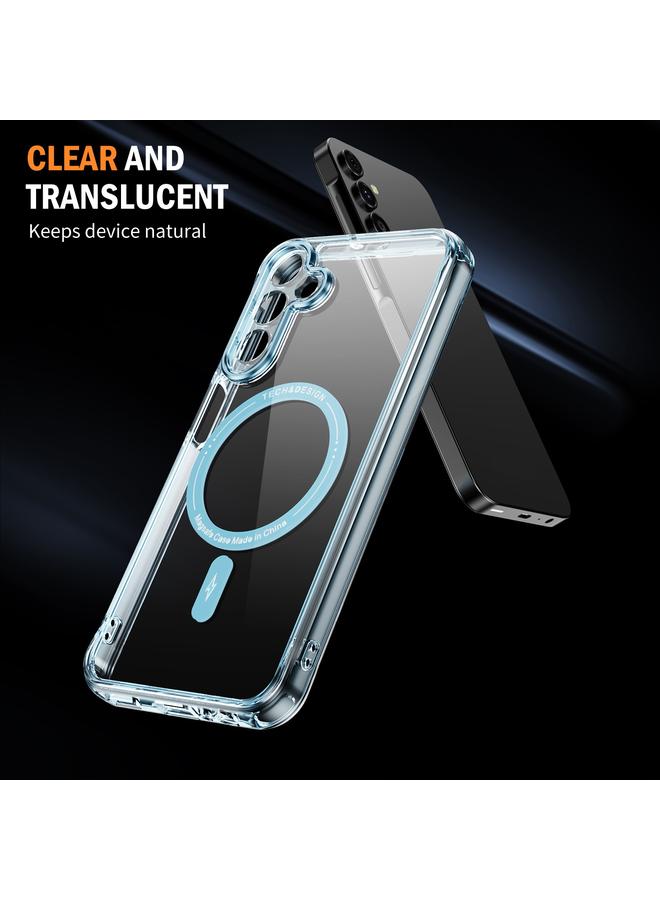 S-TOP Case For Samsung Galaxy A55 5G Airbag Magsafe PC Hybrid TPU Phone Case - Image 4
