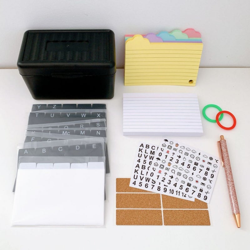 American Three-Inch Index Note Index Card Word Memory Card Student Postgraduate Entrance Examination Office Book Suit - Image 3