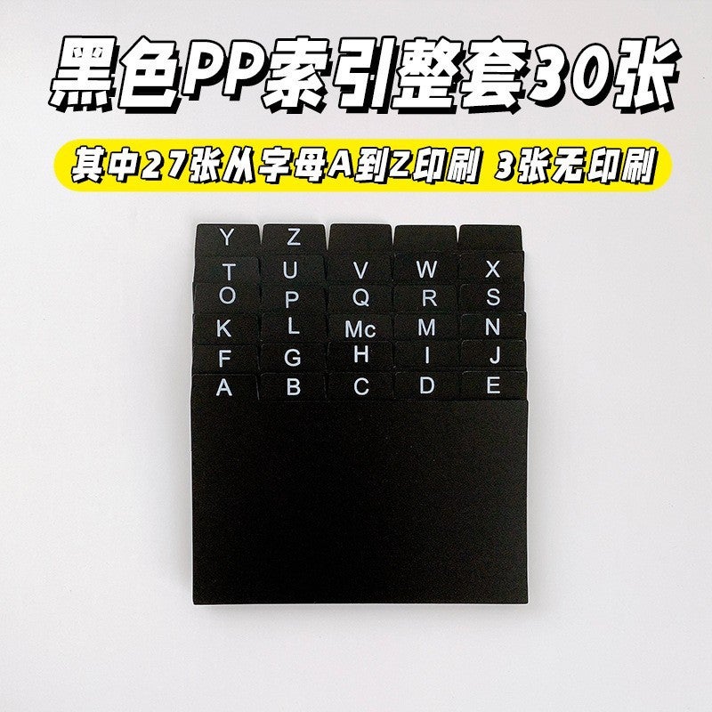 American Three-Inch Index Note Index Card Word Memory Card Student Postgraduate Entrance Examination Office Book Suit - Image 1