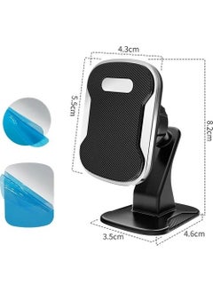 Livx Paste Type Privity Series Magnetic In-Car Phone Holder Suction Cup Magnet 360 Degree Phone Holder Ugl  - Image 1