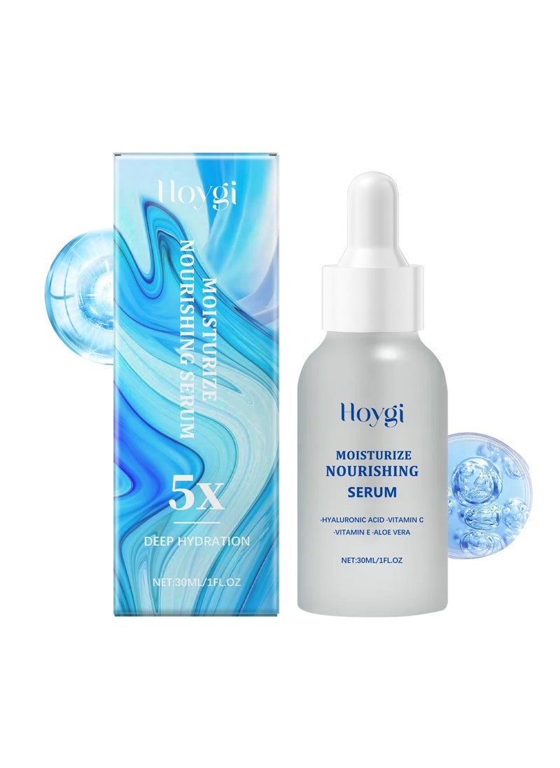 Hyaluronic Acid Hydrating Serum | With Aloe Vera Extract & Tocopherol (Vitamin E) Improves Elasticity Firms & Smooths Skin Reduces Fine Lines - pzsku/Z774F695B4B1A04C83914Z/45/_/1740563398/893a0bc7-f0d5-4f8f-b690-4857ca5e8eb5