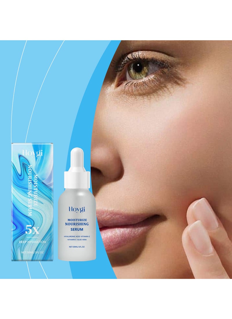 Hyaluronic Acid Hydrating Serum | With Aloe Vera Extract & Tocopherol (Vitamin E) Improves Elasticity Firms & Smooths Skin Reduces Fine Lines - pzsku/Z774F695B4B1A04C83914Z/45/_/1740563438/5f5515ce-2a7f-4d97-97d9-59aa17f886f2