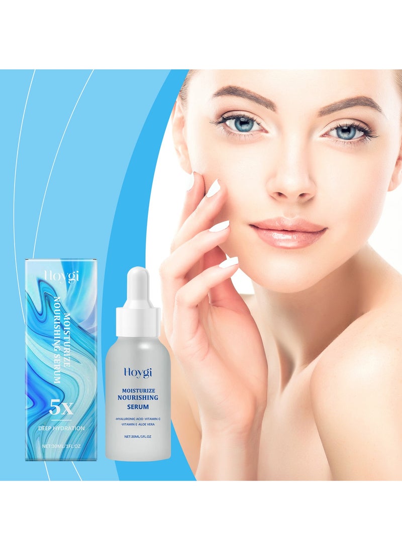 Hyaluronic Acid Hydrating Serum | With Aloe Vera Extract & Tocopherol (Vitamin E) Improves Elasticity Firms & Smooths Skin Reduces Fine Lines - pzsku/Z774F695B4B1A04C83914Z/45/_/1740563479/30417b33-aed6-493a-ab7b-6a14bec77745