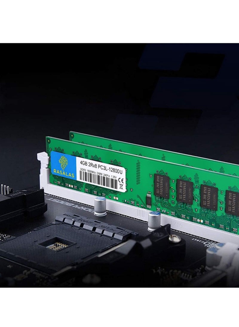 Generic PC3L-12800U 8GB 2X 4GB DDR3 1600 RAM 8GB PC3L 12800 DDR3 8GB 2Rx8 DDR3 Udimm 1.35V CL11  - Image 4