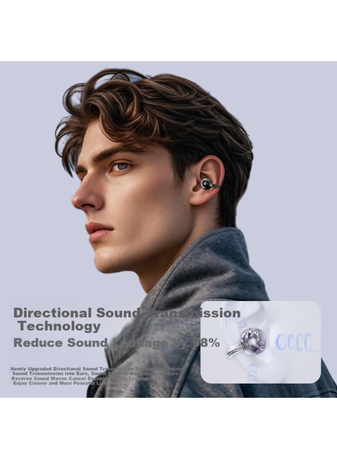 Newmine Ly31 Bluetooth Earphones Ear-hook Bone Conduction Concept Wireless Open Sports Earphones With Call Noise Reduction Hanging Ear Suitable For Huawei Xiaomi Apple - Image 1