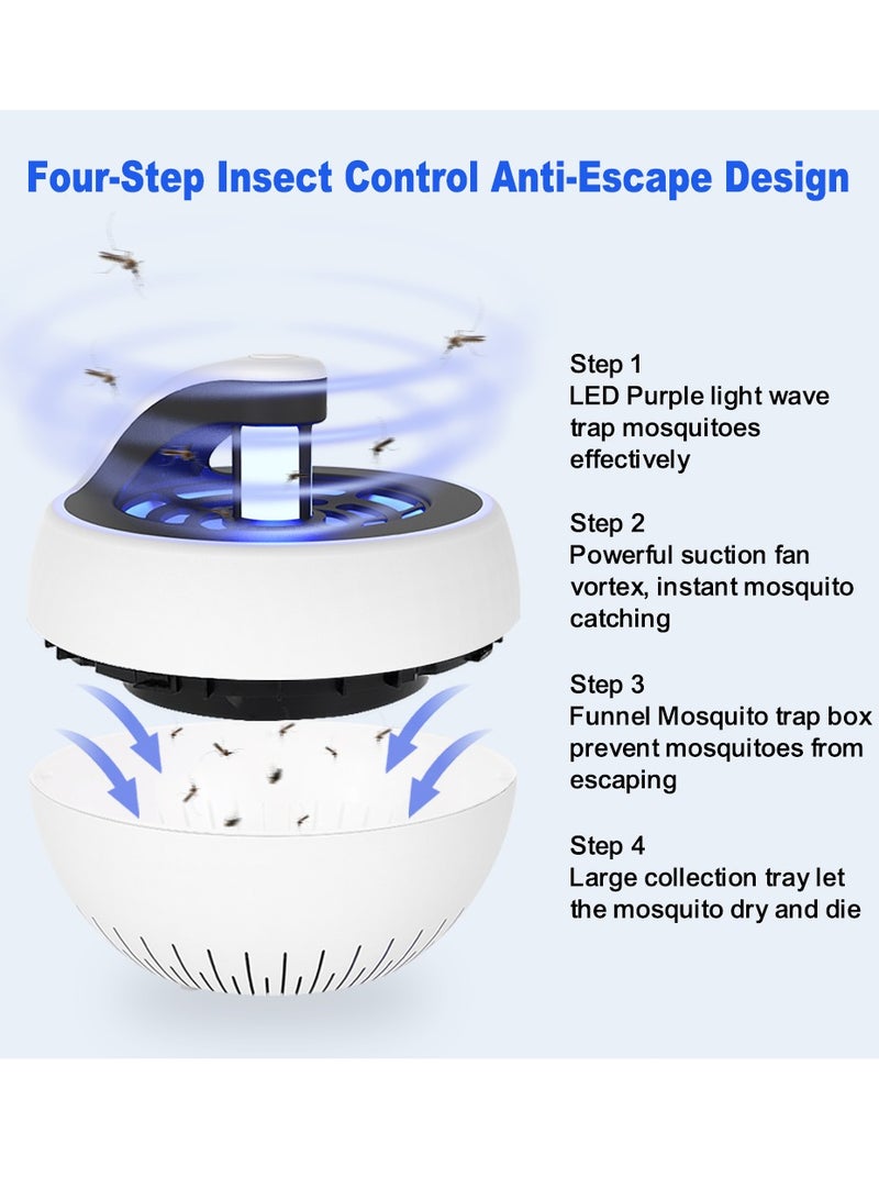 Stargold Insects Killer UV Light Mosquito Killer 5W For Restaurant, Office, Kitchen, Bedroom-White - Image 3
