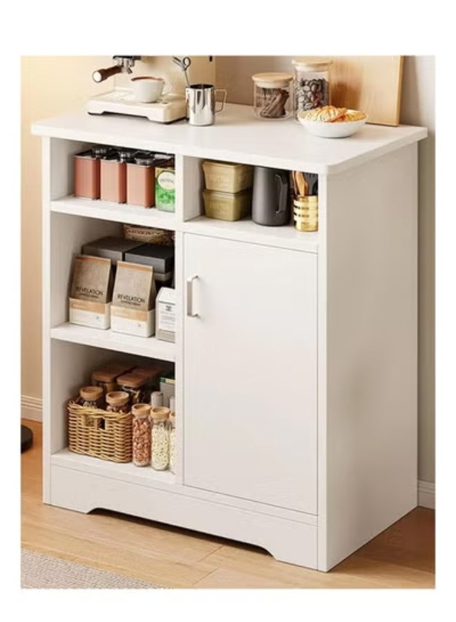 كيكي خزانة جانبية بتصميم عصري بسيط بلمسة نهائية طبيعية لغرفة المعيشة والمطبخ - Image 1