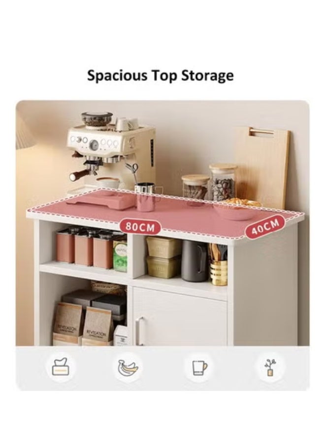 كيكي خزانة جانبية بتصميم عصري بسيط بلمسة نهائية طبيعية لغرفة المعيشة والمطبخ - Image 5