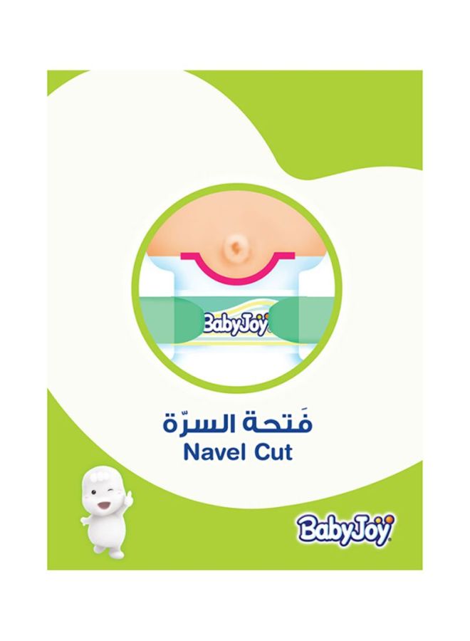 بيبي جوي مجموعة عبوة حفاضات للأطفال، مقاس 6، وزن من 16 - 25 كجم، 76 حفاضاً (19 × 4) - كبير جداً XXL، مضغوطة، خاصية التنفس الفريدة، ملاءمة مثالية، فتحة للسرَّة - Image 5