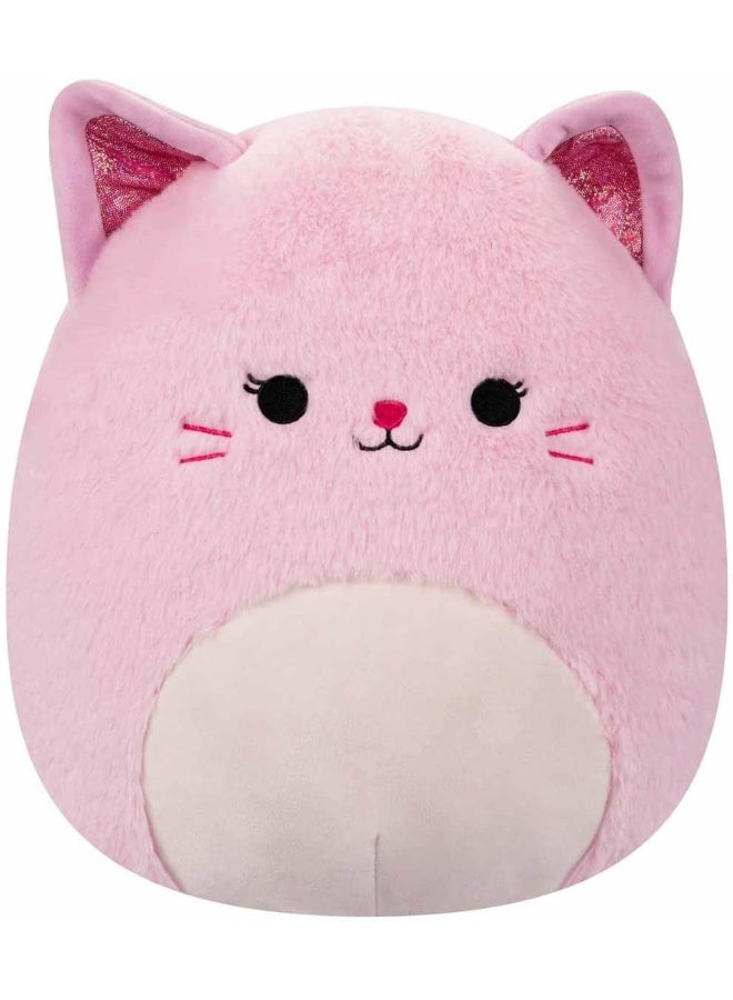 Jazwares Squishmallows 12" Fuzz-A-Mallow Celenia The Cat  - Image 1