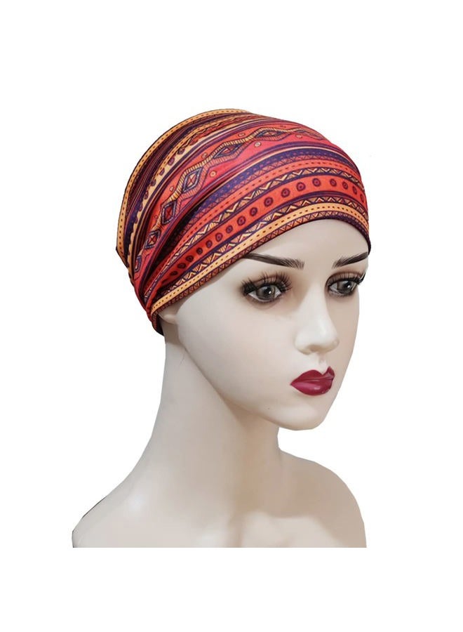 K-Elewon 3 Pack Women Wide Elastic Head Wrap Headband Sports yoga Hair Band Headwear(3 Pack(A26)) - Image 3