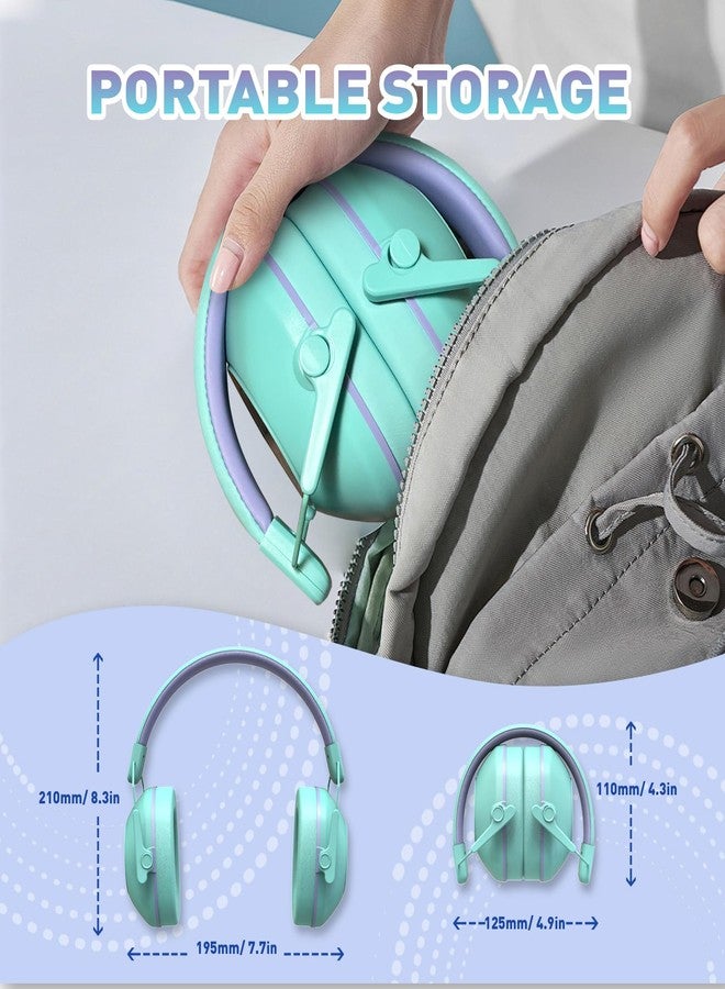 Qozybuds 2 Pack Noise Cancelling Headphones for Kids, SNR 29dB Safety Noise Reduction Ear Muffs for Event/Concert - Image 5