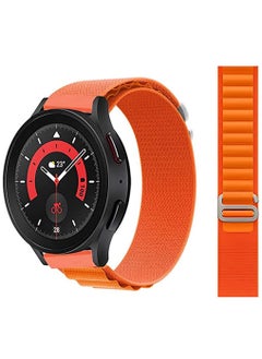 KASTWAVE Nylon Watch Band Compatible with Samsung Watch 5 Pro 45mm / Galaxy Watch 5 40mm 44mm / Galaxy Watch 4 40mm 44mm / Watch 4 Classic 42mm 46mm Bands, Woven Sport Strap for Men Women  - Image 1