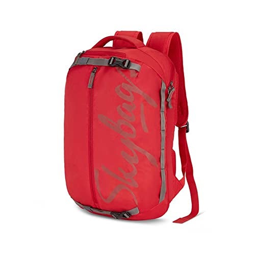 Skybags حقيبة ظهر لابتوب سكاي باجز بوليستر صلبة أوف رودر Nx 01 3 مقصورات حمراء - Image 2