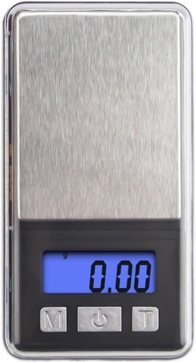 0.01g Digital Pocket Scale Portable LCD Electronic Jewelry Scale Gold Diamond Herb Balance Weight Weighting Scale(One Color 100g) - Image 1