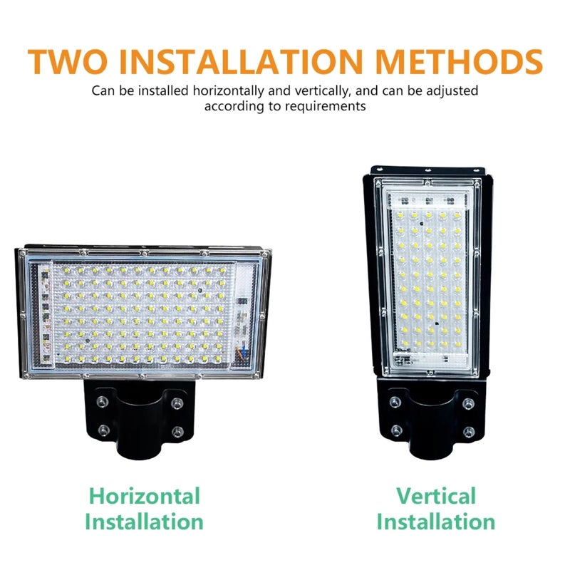 50W White Light LED Floodlight IP65 Waterproof Outdoor Projector Spotlight Black - Image 5