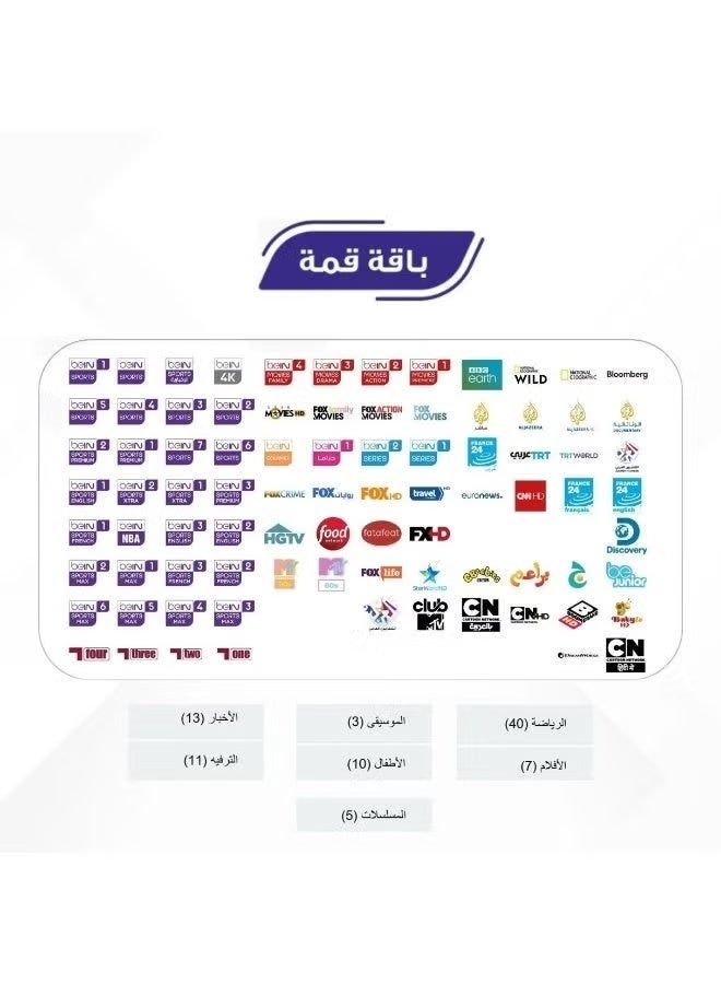 bein Receiver bein Sports VIP 4K with World cup 2026 [Recorded on a 1TB internal hard drive ]3Months Ultimate Package - Image 5