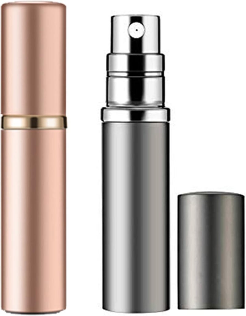 YEEJOK YEEJOK Travel Essentials for Women Men, Travel Perfume Bottles Refillable, Perfume Atomizer Spray Container, Mini Portable Easy Pump Refilled 5ml Bottle for Flying,Purse,Travel,Vaction Essentials 