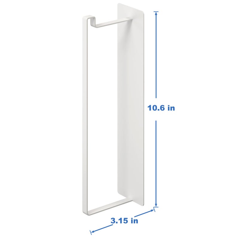 Thipoten Magnetic Hanger Organizer, Thipoten Hangers Holder for Washing Machine, Holding up to 30 Velvet/Wire/Plastic Hangers, Perfect Space Saver for Laundry Room (1, White) - Image 2
