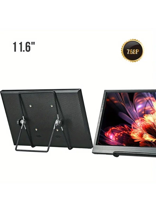 11.6" Portable Monitor – Ultra-Slim Second Screen for Laptop, Gaming & Raspberry Pi  - Image 3
