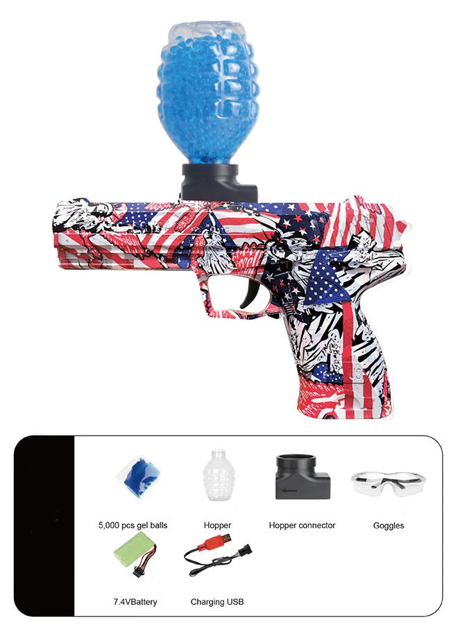 Arabest - USP electric water bomb gun, gel ball water gun toy automatic pistol, environmental protection gel spray gun, fighting game for outdoor activities - Image 1