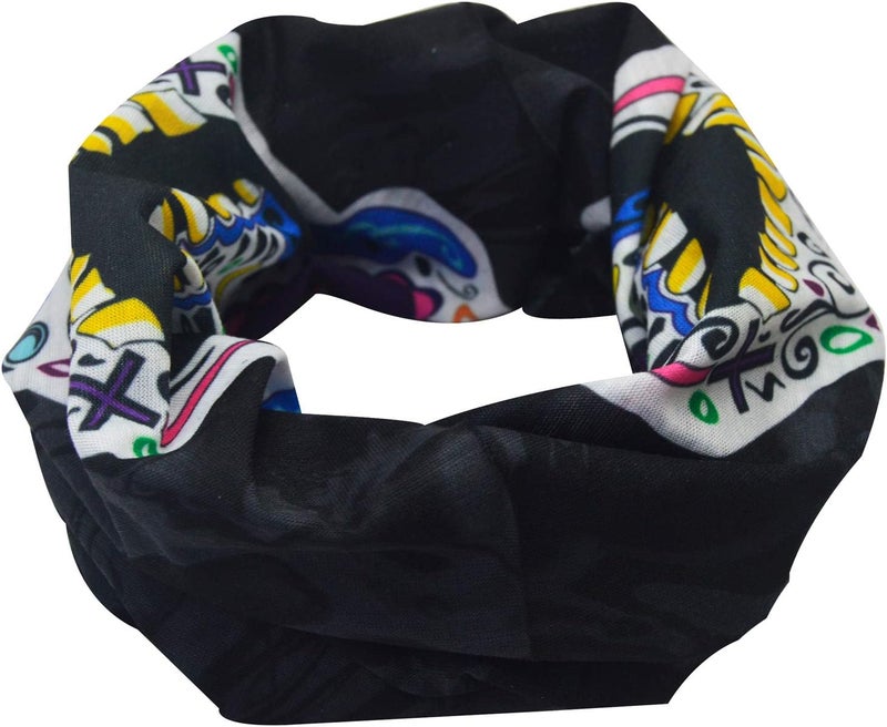 Obacle Skull Face Mask for Women Dust Wind Sun Protection Rave Festival Riding - Image 4