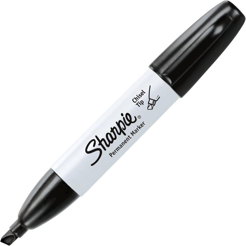 Sharpie Permanent Markers, Chisel Tip, Black, 36 Count - Image 4