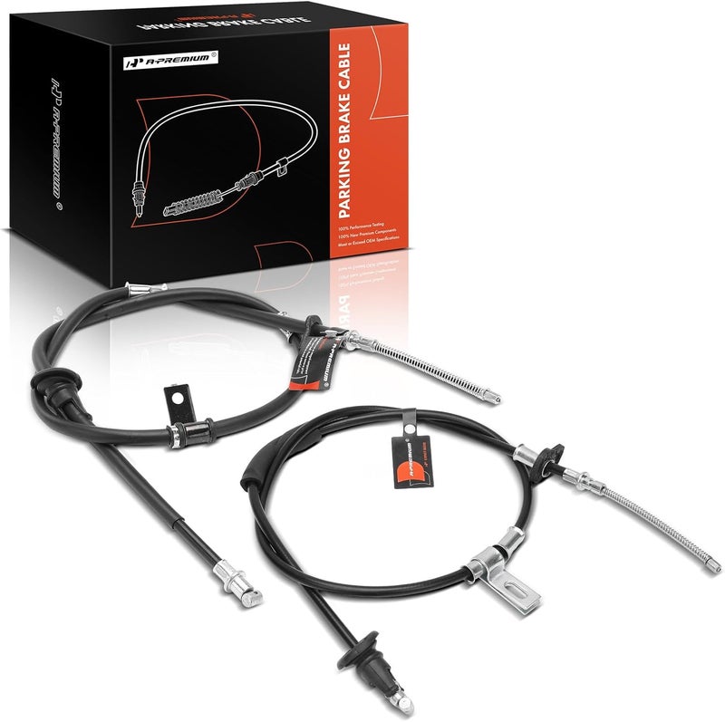 A-Premium Parking Brake Cable Set for Hyundai Accent - Image 1