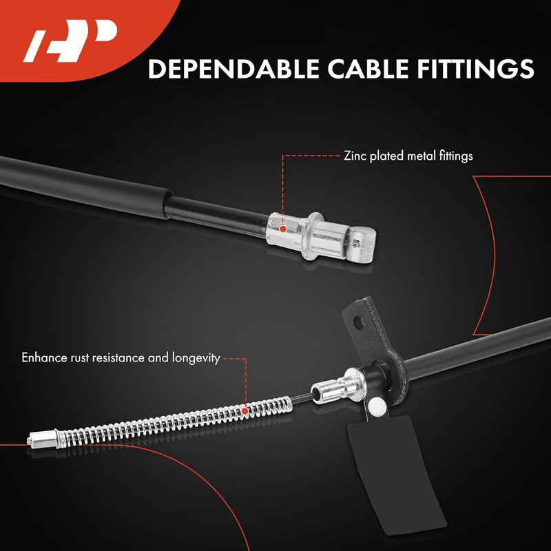 A-Premium Parking Brake Cable Set for Hyundai Accent - Image 4