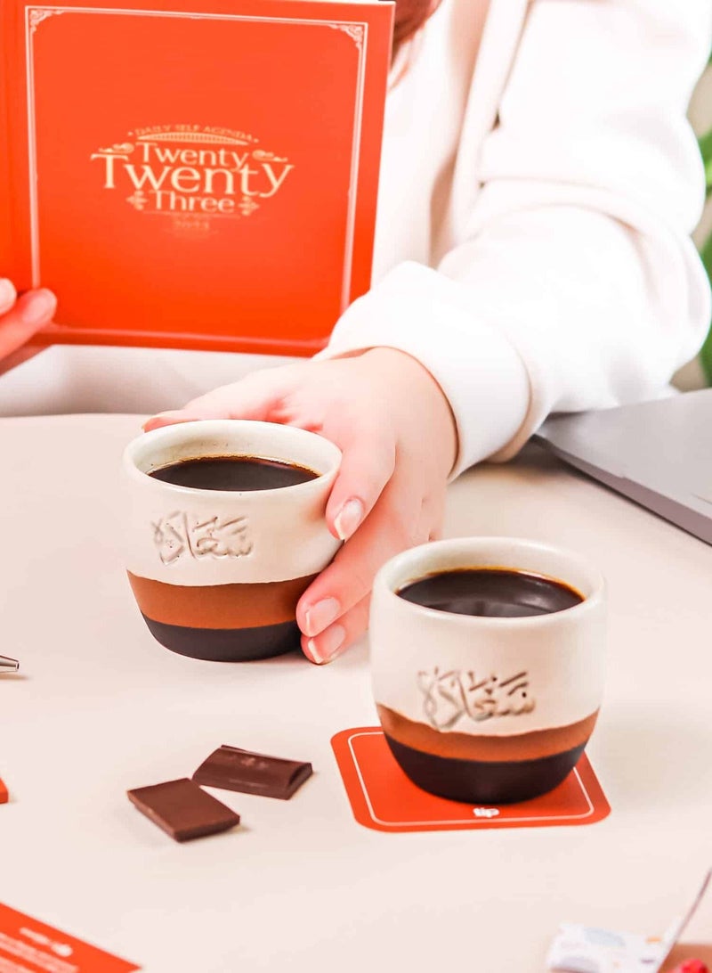 Tip of The Day Saada Espresso Cup Set - Capacity :100 ml - Coffee & Espresso Lover - Image 4