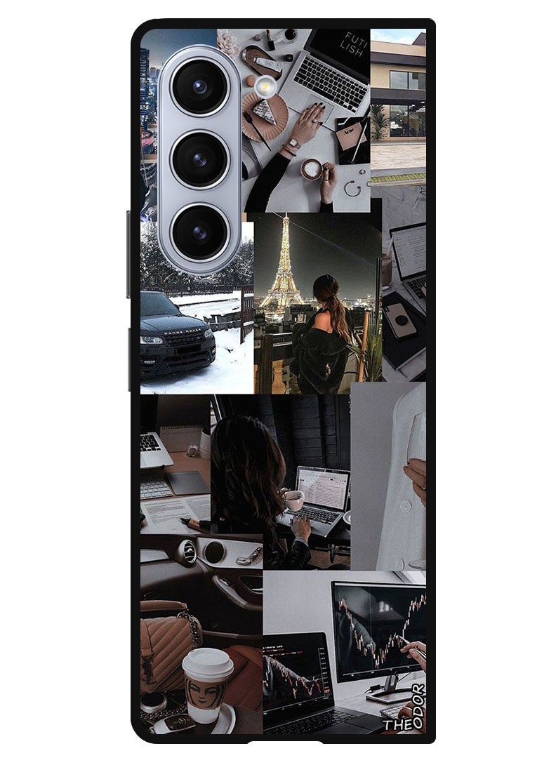 Theodor Protective Case Anti Scratch Shock Proof Bumper Cover For Samsung Galaxy Z Fold 6 collage 2 - Image 1