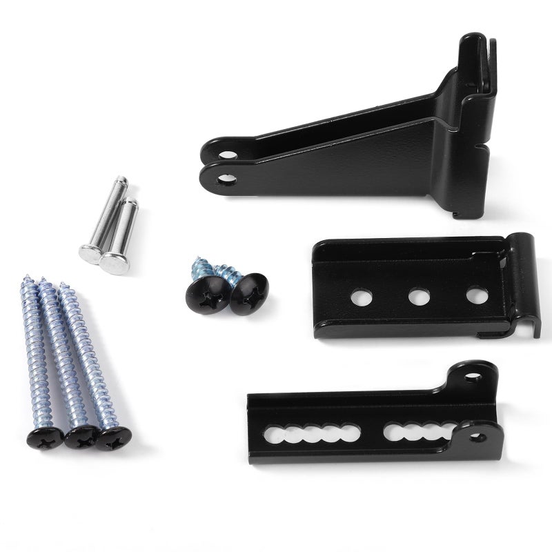 Storm Door Closer BracketRepair Jamb Bracket Compatible with AndersenDurable Screen Door Closer Replacement Parts Kits with EmcoLarsonPella Protecting Doors from Damage from Strong Winds Black