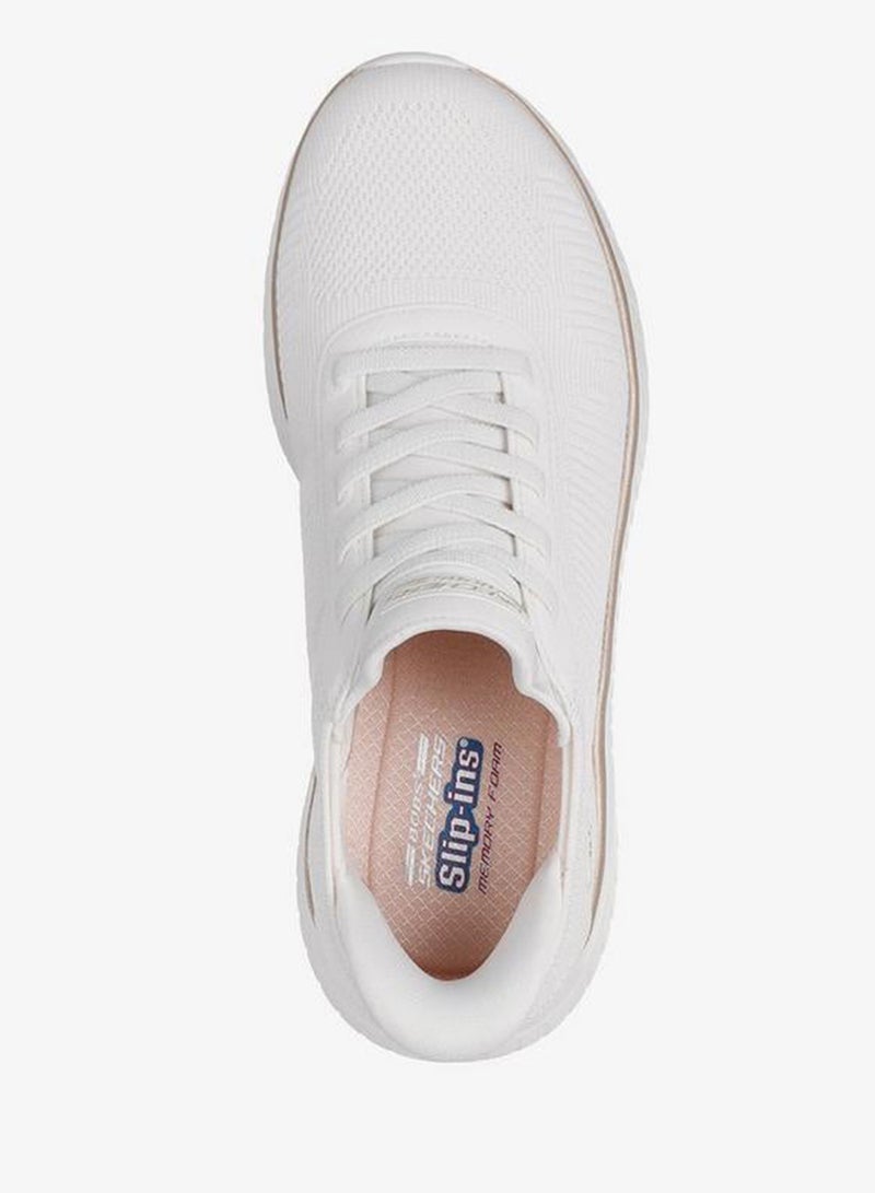 SKECHERS Women Bobs Squad Chaos Slip-On Sports Shoes - Image 3