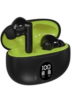 True Wireless Earbuds Clear Sound & Smart Controls and 4-hour playtime (12 hours with case), and smart touch controls for effortless use. Master-slave switching allows independent earbud use. Compatible with iPhone, Samsung, OnePlus, Xiaomi, Huawei, HONOR, Google Pixel, iPads, and more. Features Type-C charging perfect for work, travel, and workouts.