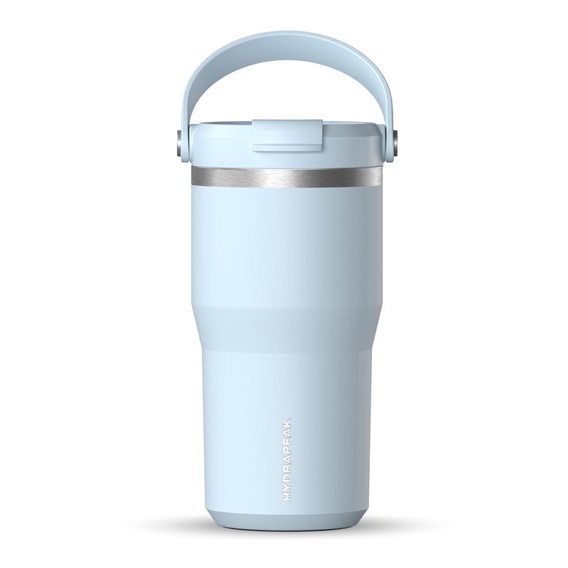 Hydrapeak Hydrapeak Nomad 24 oz Tumbler with Handle and Sip Lid  Leakproof Tumbler  Tumbler Lid  Double Insulated Tumblers  24oz Double Insulated Cup  Stainless Steel (Powder Blue)  - Image 1