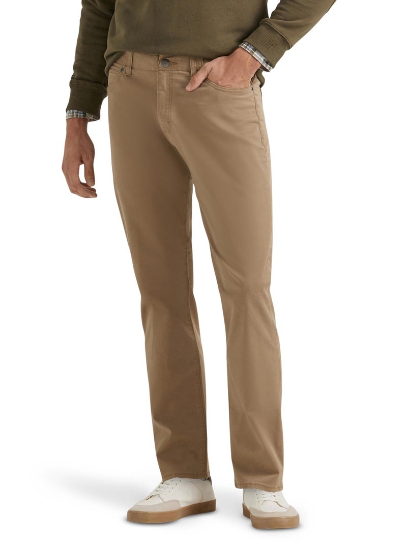 Lee Men's Extreme Motion Straight Taper Jean Cougar 36W x 29L - Image 1